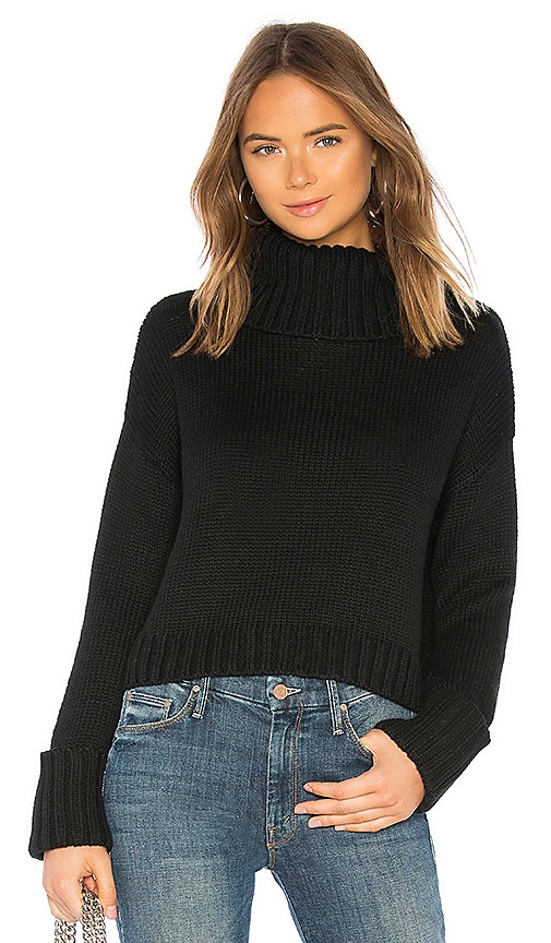L'Academie The Jessica Sweater in Black | REVOLVE