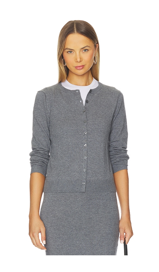 L'academie By Marianna Torrey Cardigan In Gray