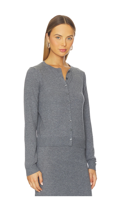 L'academie By Marianna Torrey Cardigan In Gray