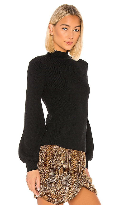 Shop L'academie Fable Sweater In Black