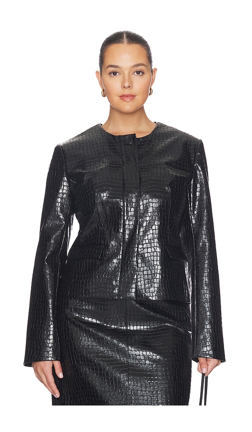 L'academie Alisson Jacket In Black