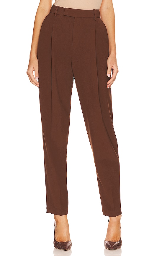 L'academie Prudence Trouser In Brown