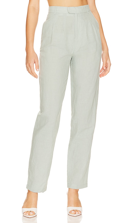 L'Academie the Alaina Pant in Sage