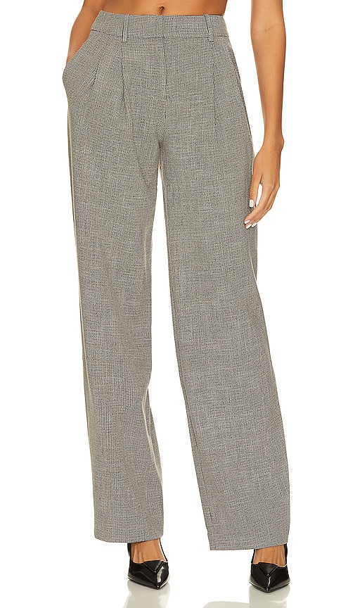 L'academie The Slouchy Trouser In Steel Grey