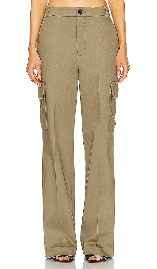 Shop L'academie By Marianna Bellamy Pant In 橄榄绿