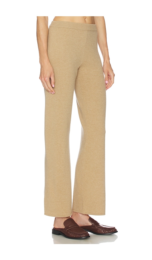 L'academie By Marianna Berke Knit Pant In Brown