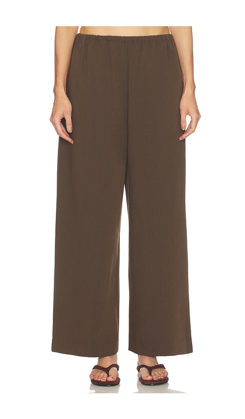 L'academie Nicoly Pant In Brown