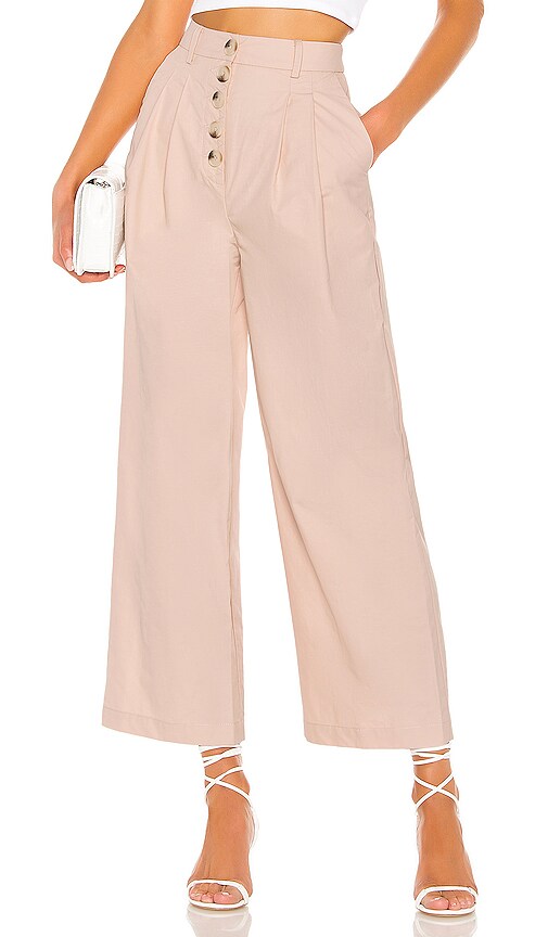 PANTALON LARGE TAILLE HAUTE DELPHINE