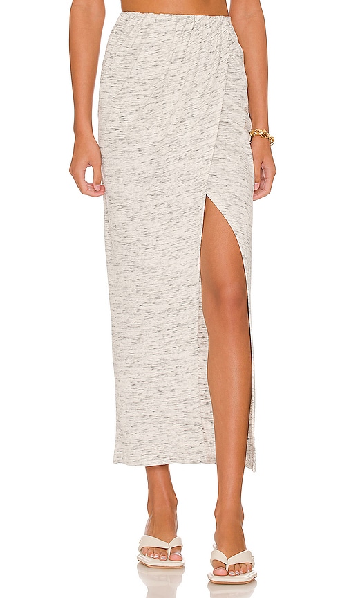 Draped Wrap Skirt