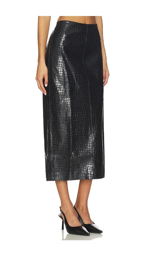 L'academie By Marianna Alisson Midi Skirt In Black
