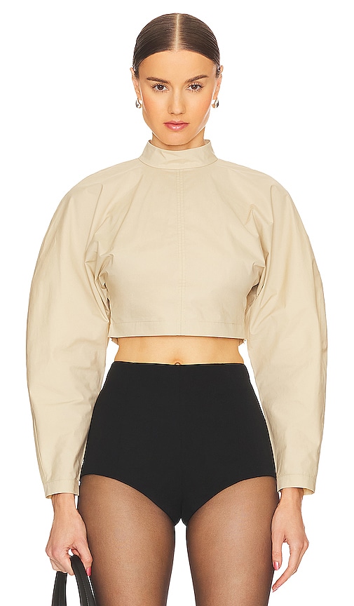 L'Academie Olesia Top in Beige