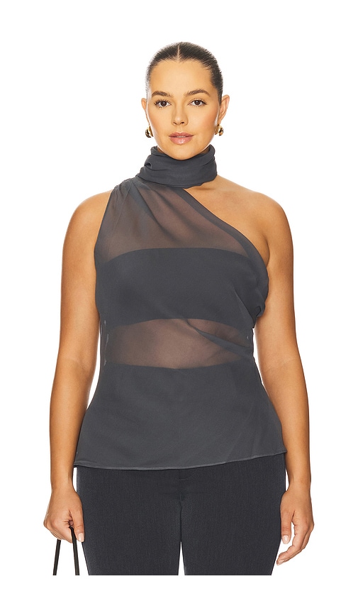 L'academie By Marianna Mei Top In Gray