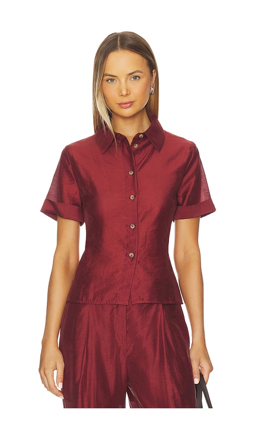 L'academie By Marianna Liya Top In Red