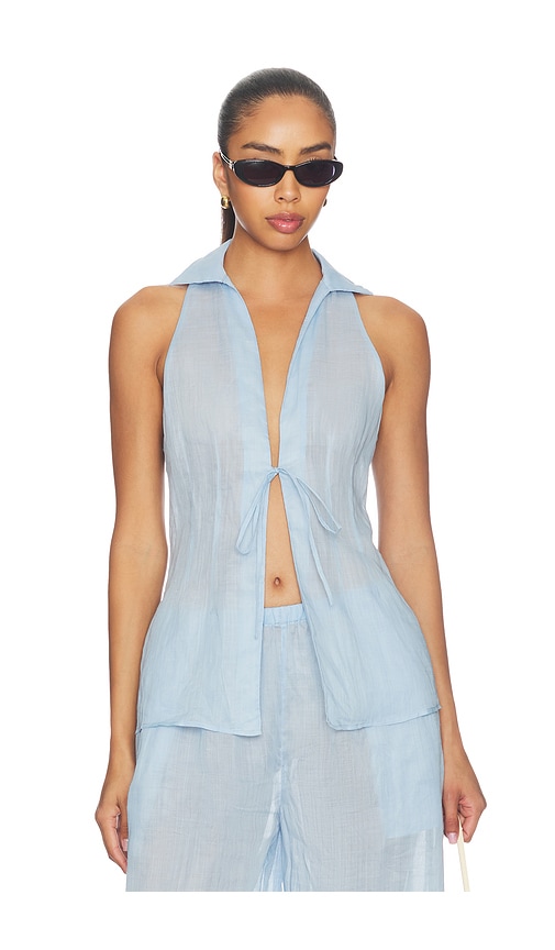 LAcademie Darina Top en Baby Blue Taille M Also en XS XXS S L XL 173 €