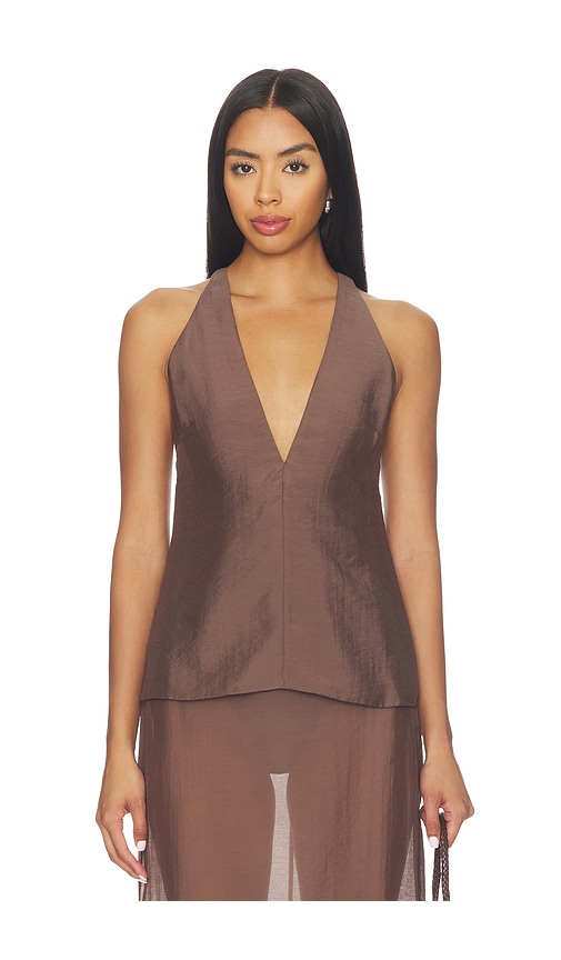 LAcademie Cecille Top en Brown Taille XL Also en XS XXS S M L 185 €