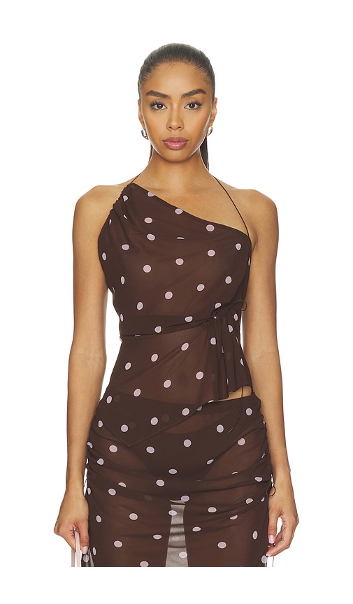 LAcademie Ramona Top en Brown Taille S Also en XXS XS M L XL 151 €