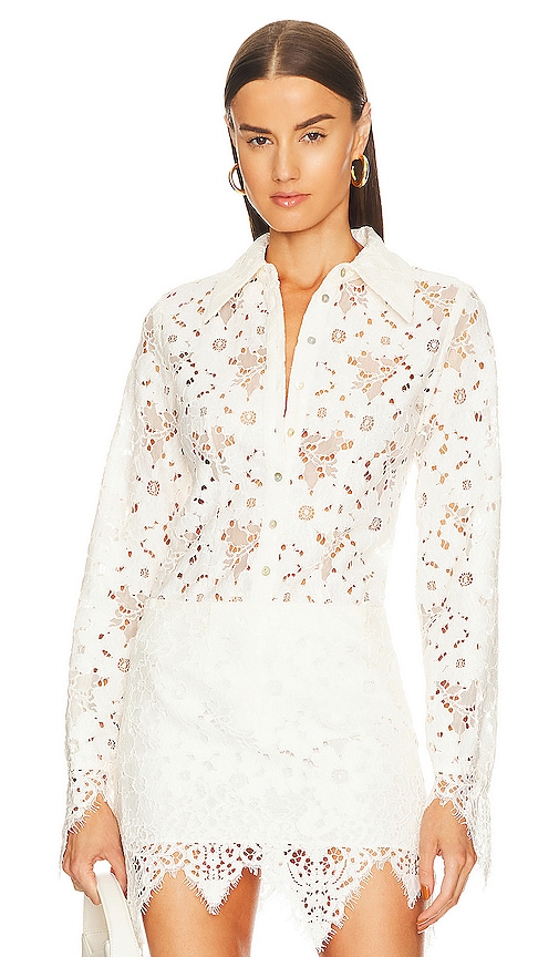 L'academie Aria Shirt In Ivory