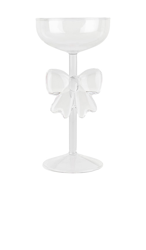 Lepel Club Clear Bow Glass In Neutral
