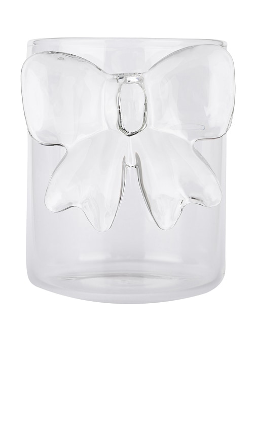 Lepel Club Clear Bow Tumbler In Neutral