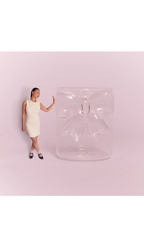  Lepel Club Transparentes Glas Mit Schleife Clear Bow Tumbler In Neutral. 