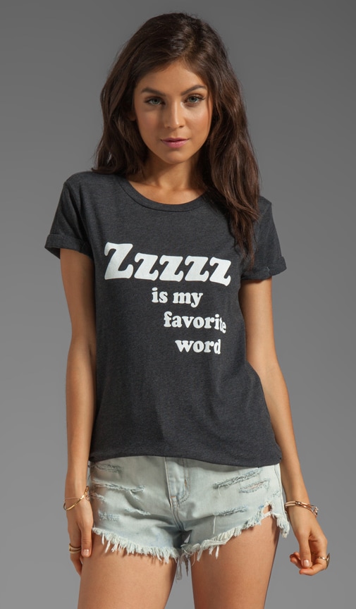 Zzzzz Is My Favorite Word Tee