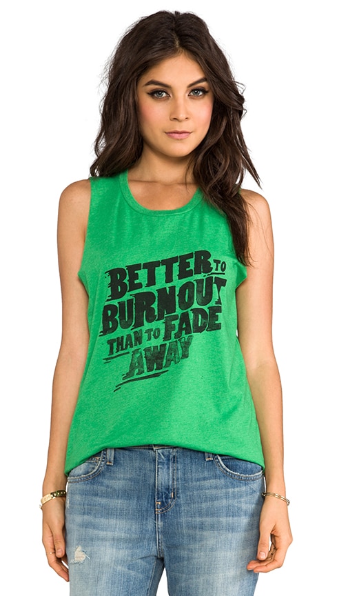 Better To Burn Out Muscle Tee