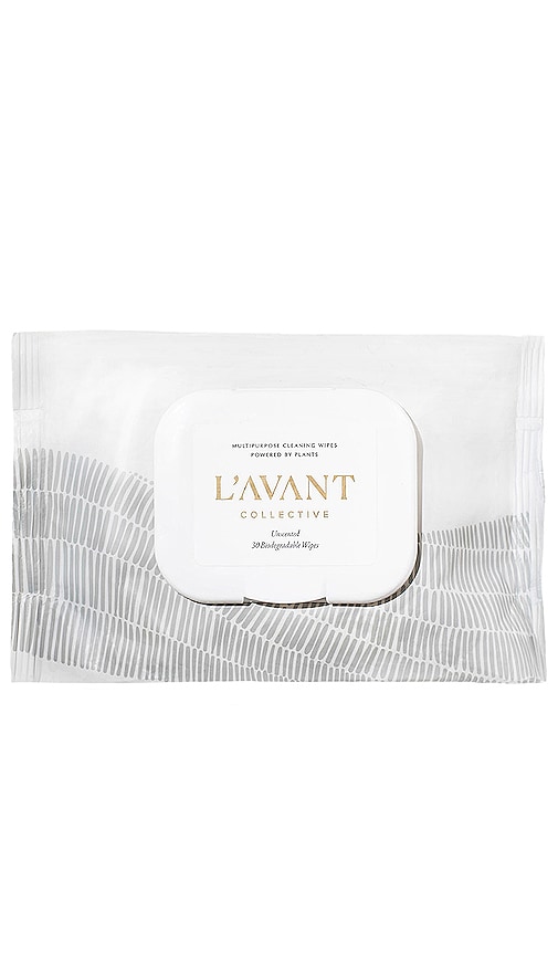 L'avant Collective Biodegradable Cleaning Wipes 30 Pack In Unscented