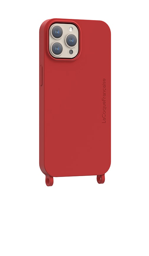 La Coque Francaise Soft Touch Rings Iphone 16 Pro Case In Burgundy