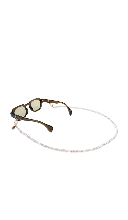 La Coque Francaise Amalya Eyeglass Chain In White