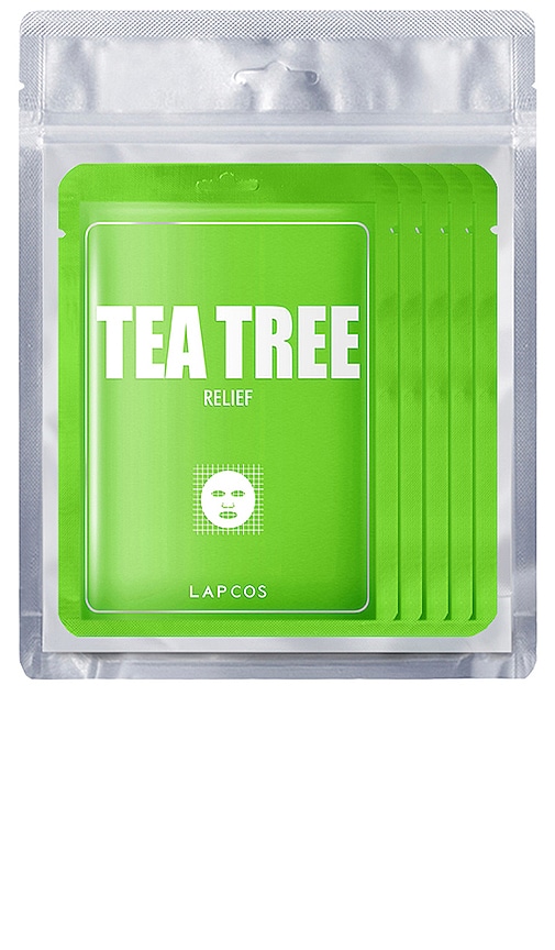 LAPCOS Tea Tree Derma Mask 5 Pack in Beauty: NA