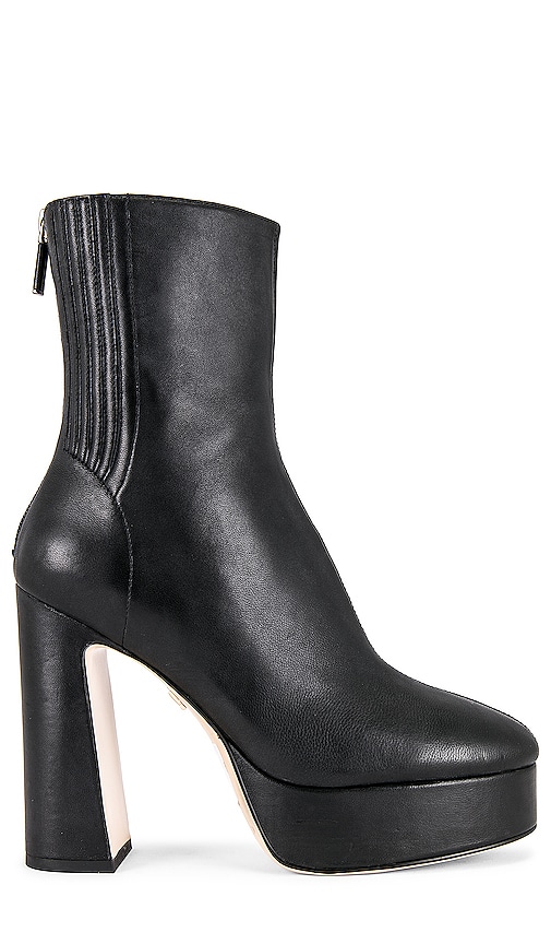 Stemmen Ruwe olie jaloezie Lola Cruz Leste Black Leather Platform Heeled Boots | ModeSens
