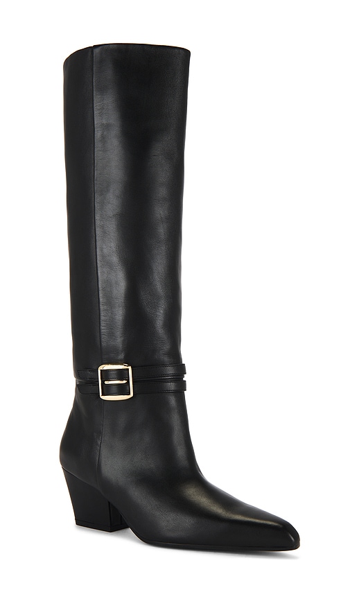 Lola Cruz Knee High Boot In Black