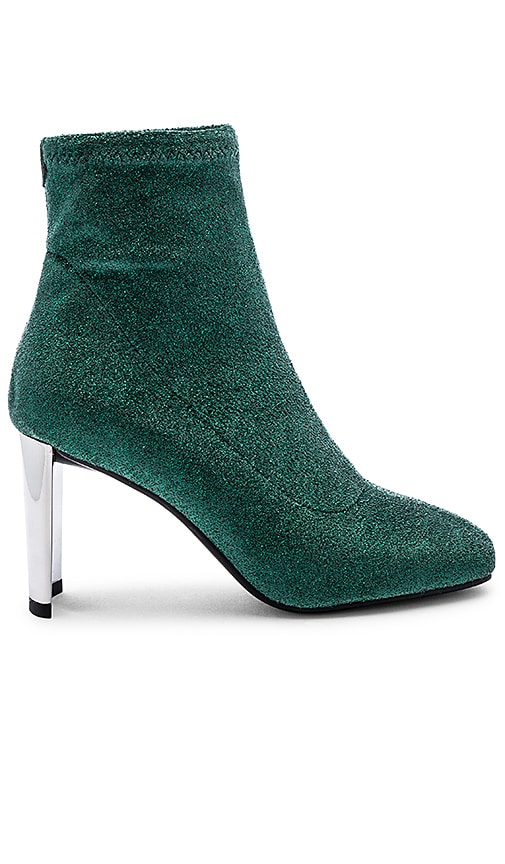 Metallic Sock Bootie