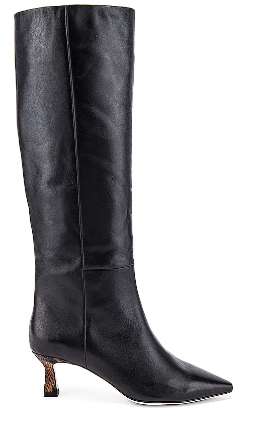 Lola Cruz Fundy Boot in Black | REVOLVE