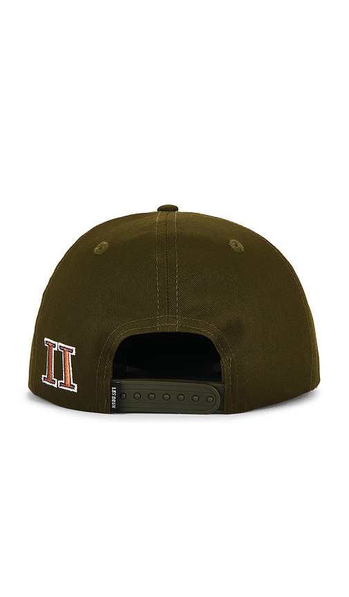 Les Deux Paisley Organic Cap In Green