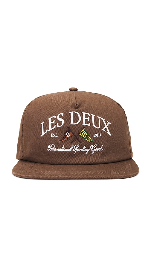 Les Deux Ivy League Cap in Mountain Grey