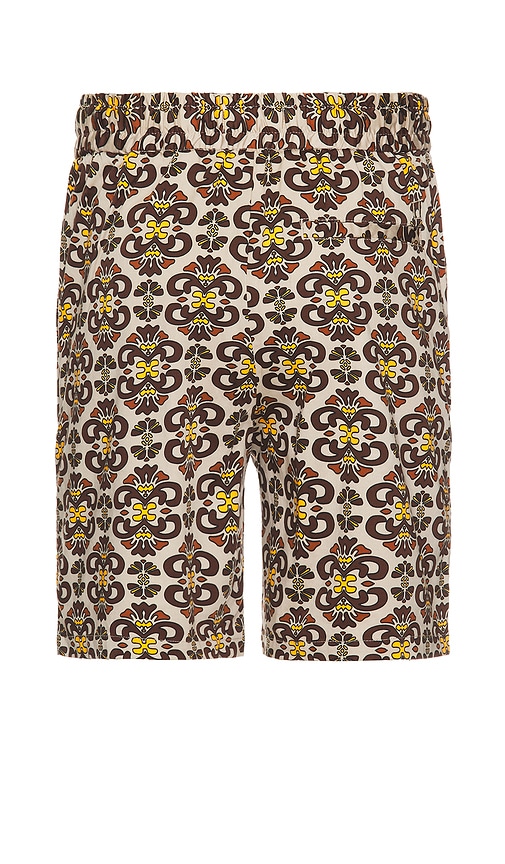 Shop Les Deux Hendrix Shorts In Light Sand & Ebony Brown