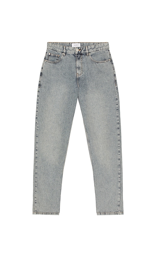 Les Deux Ryder Washed Denim Jeans In Blue