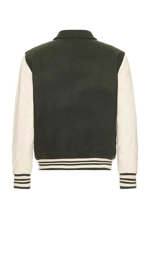 Les Deux Varsity Wool Jacket In Multi
