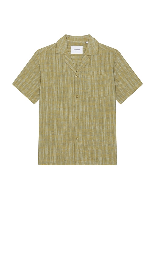 Lesley Slub 2.0 Shirt in Green. - size S (also in L, M)