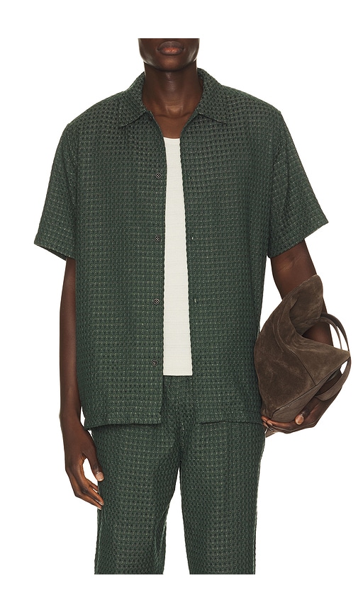 Les Deux Check Seersucker Shirt