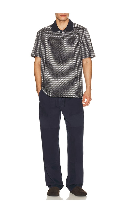 Les Deux Knitted Stripe Polo | Thumbnail 3 Les Deux Knitted Stripe Polo | Thumbnail 3