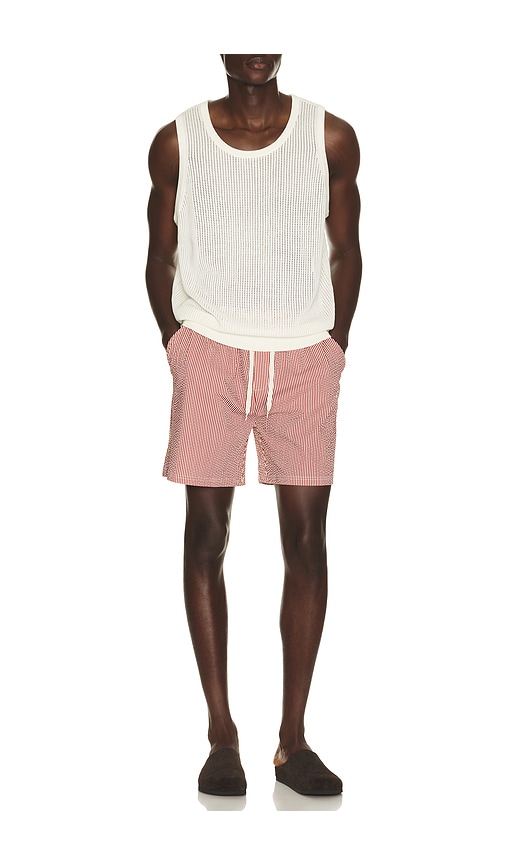 Les Deux Stripe Seersucker Swim Shorts | Thumbnail 3 Les Deux Stripe Seersucker Swim Shorts | Thumbnail 3