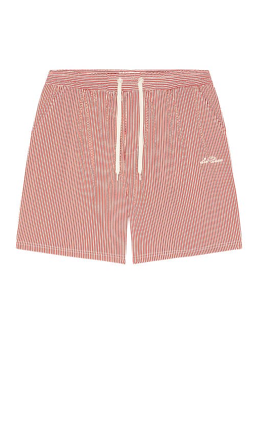 Les Deux Stripe Seersucker Swim Shorts | Thumbnail 4 Les Deux Stripe Seersucker Swim Shorts | Thumbnail 4