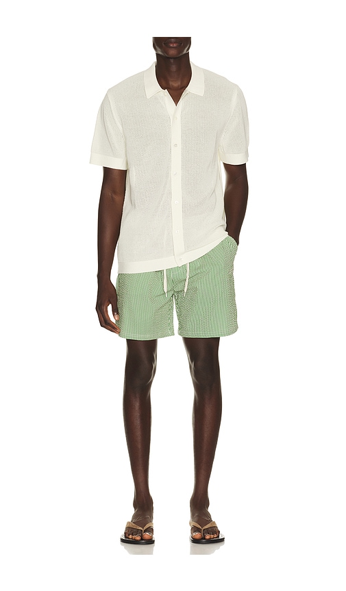 Les Deux Stripe Seersucker Swim Shorts | Thumbnail 3 Les Deux Stripe Seersucker Swim Shorts | Thumbnail 3
