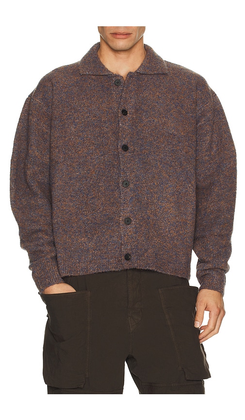 Le17Septembre Boucle Button Down Cardigan