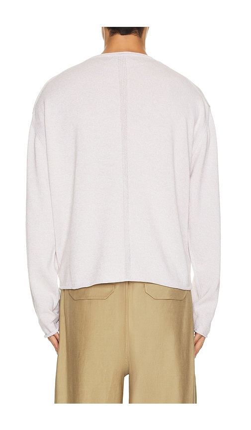Le17septembre Melange Pullover In White