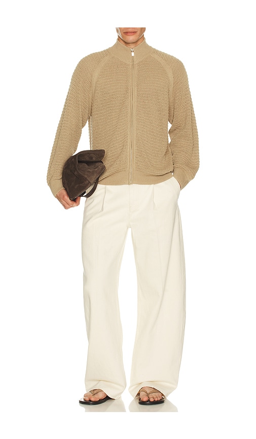  Le17septembre Cardigan In Brown. Größe 46. Also In 52. 