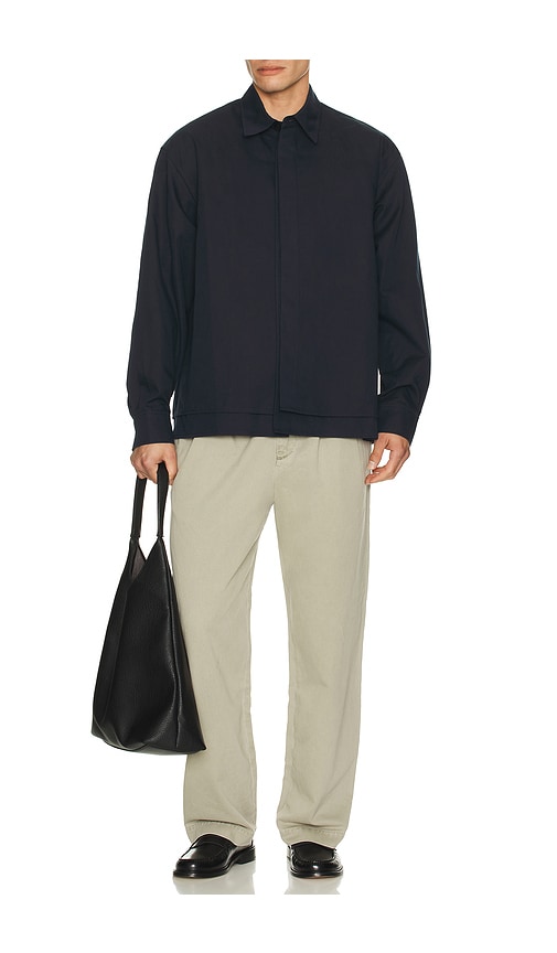  Le17septembre Hemd Double Layered In Navy. Größe 48. Also In 50, 52. 