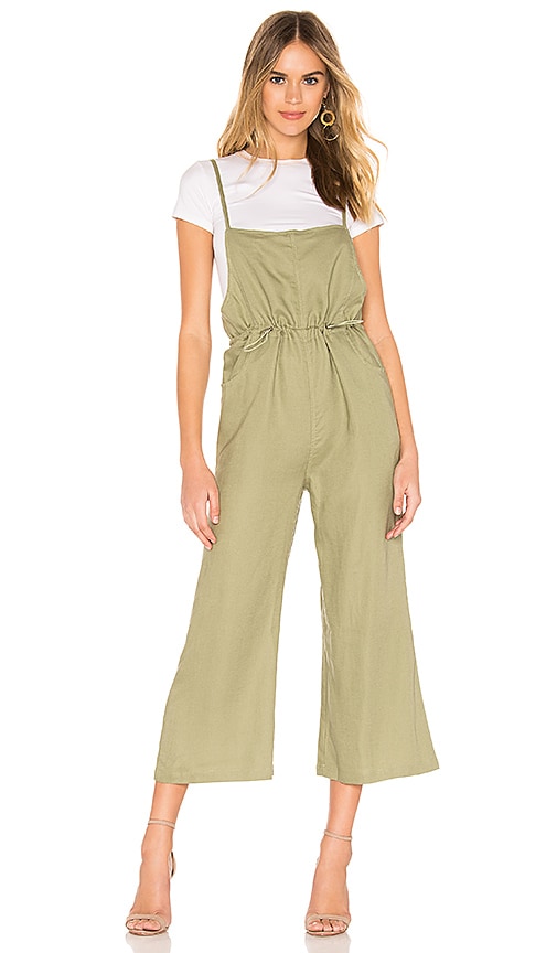 Line & Dot Brynn Jumpsuit in Sage | REVOLVE